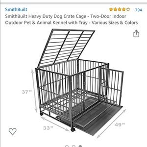 Brand new, large dog crate